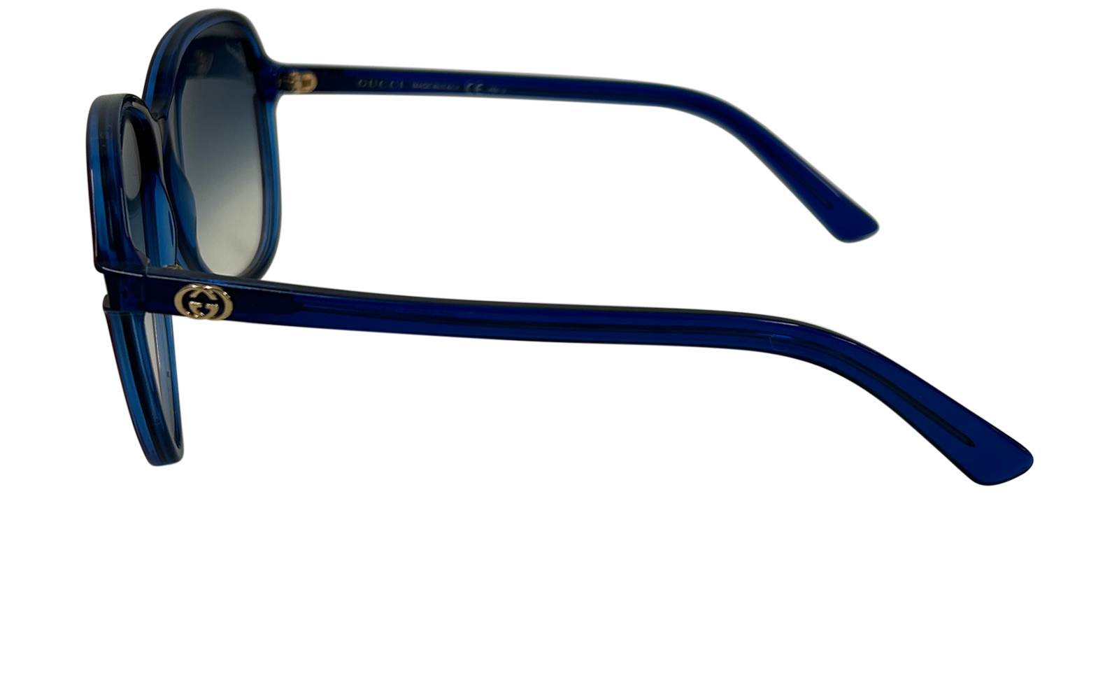 Gucci Gafas Sol, 100&euro;, Accesorios, Azul/Rojo, Tafetán - Acetato, Vista inferior